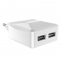 Зарядное устройство BOROFONE BA45A Max micro USB, 2.4A, белый, кабель BX19 Huiyi