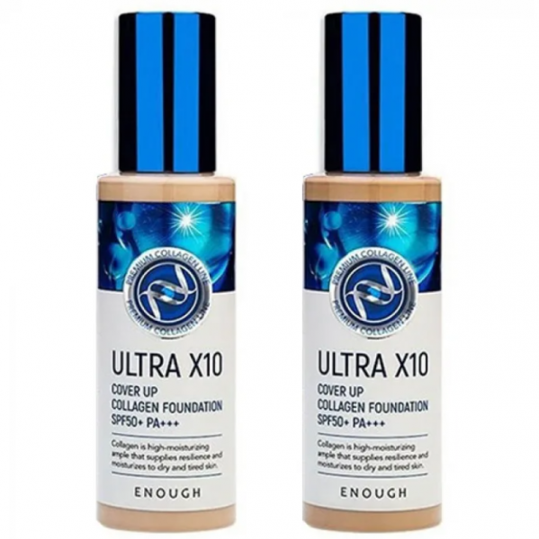 Enough Ultra X10 Cover Up Collagen Foundation SPF50+ PA+++