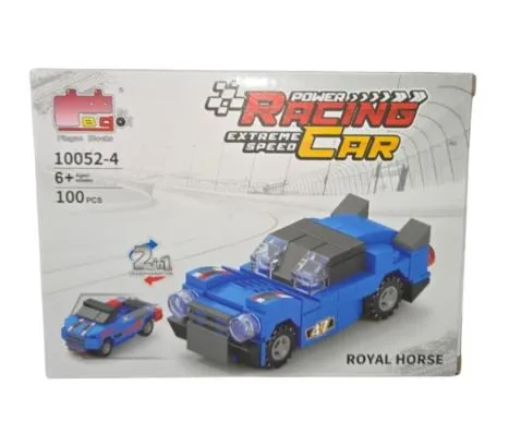 Конструктор машина racing car 10052-3 80pcs