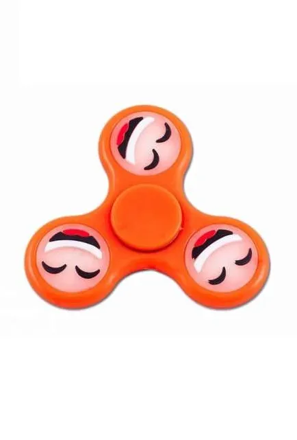 Спиннер Fidget Spinner #29 smile фосфорный