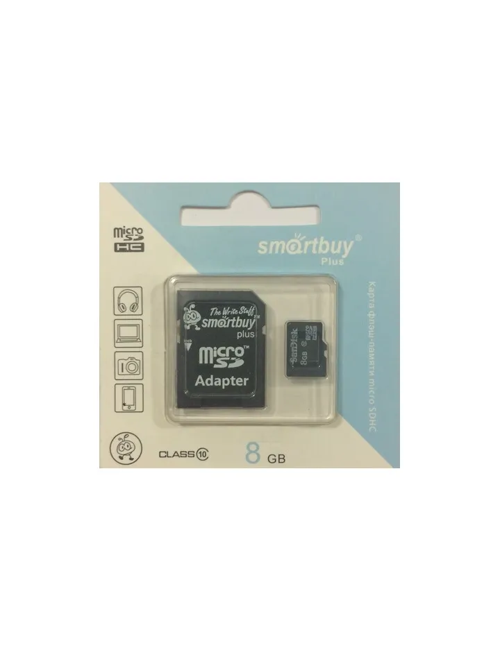 Карта памяти Smartbuy 8 GB